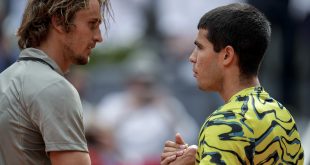 Alexander Zverev, Carlos Alcaraz, ATP Mutua Madrid Open