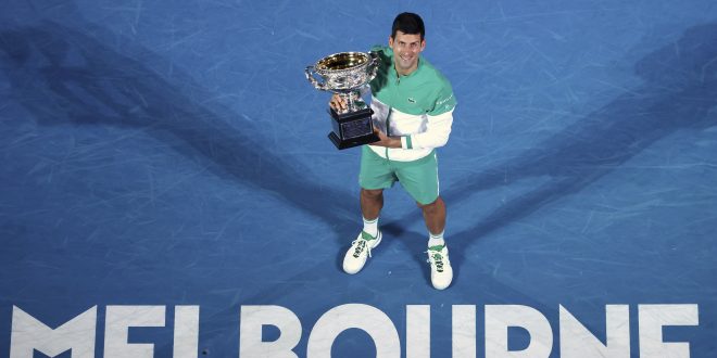 Novak Djokovič, Trofej, Australian Open 2021