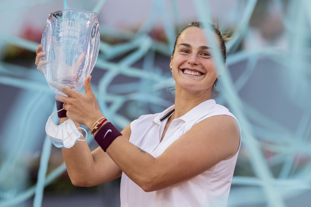Arina Sabalenková, WTA Madrid Open, Trofej