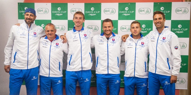 Igor Zelenay, Tibor Tóth, Lukáš Klein, Jozef Kovalík, Alex Molčan, Norbert Gombos, Slovensko, Davis Cup