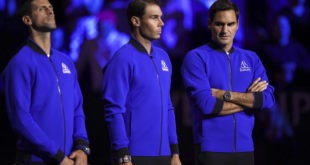 Novak Djokovič, Rafael Nadal, Roger Federer