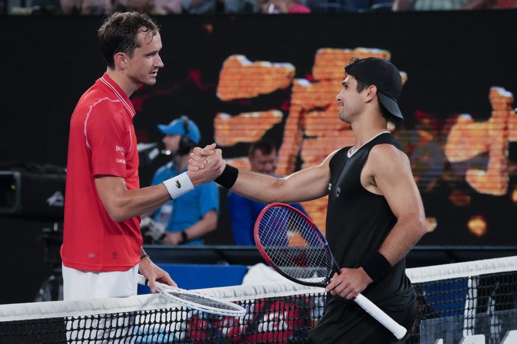 Daniil Medvedev, Marcos Giron, Australian Open
