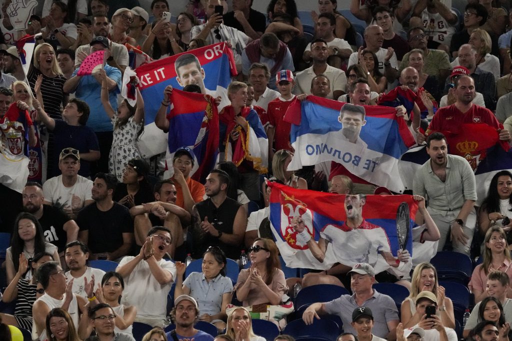 Srbskí fanúšikovia, Australian Open