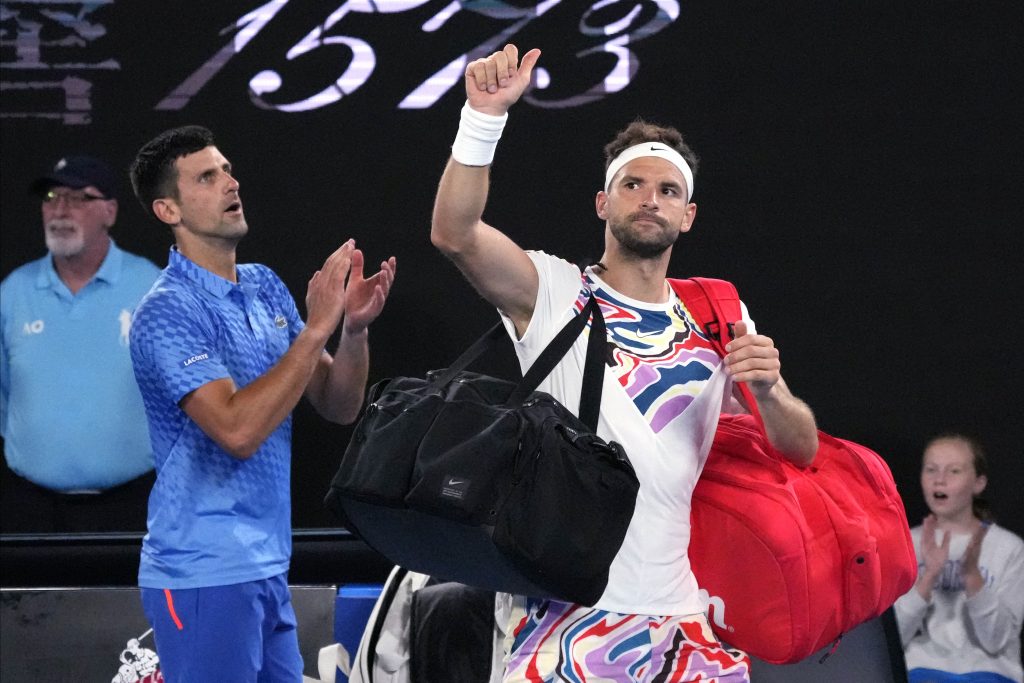 Grigor Dimitrov, Novak Djokovič, Australian Open