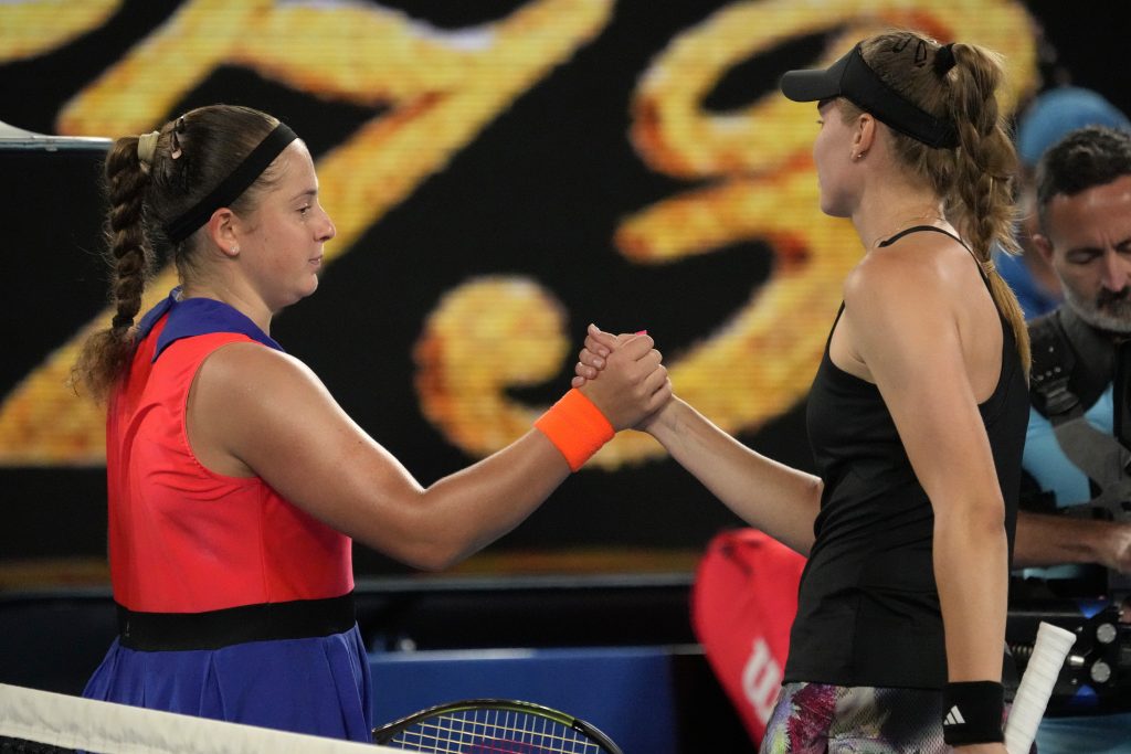 Jelena Rybakinová, Jelena Ostapenková, Australian Open