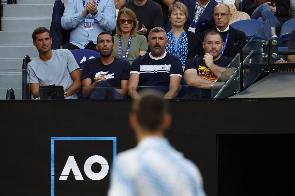 Novak Djokovič, Goran Ivaniševič, Australian Open