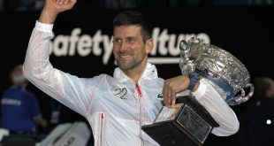 Novak Djokovič, Australian Open, Trofej