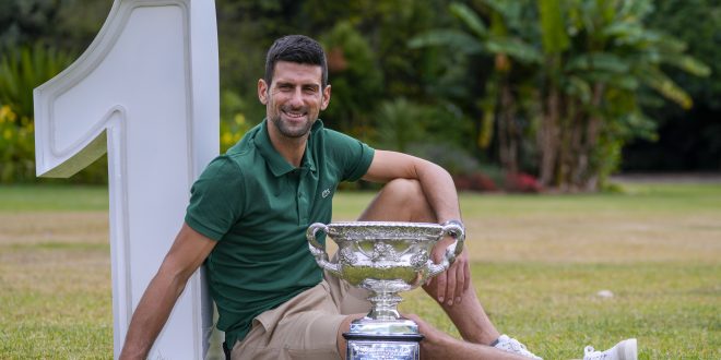 Novak Djokovič, Trofej, Australian Open