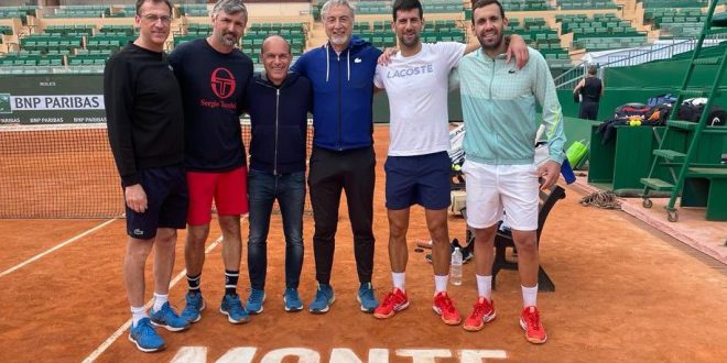 Novak Djokovič, ATP Monte Carlo, Tím, Goran Ivaniševič