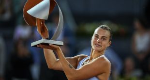 Aryna Sabalenková, WTA Mutua Madrid Open, Víťazná trofej