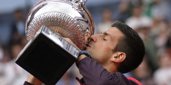 Novak Djokovič, Trofej, Roland Garros 2023