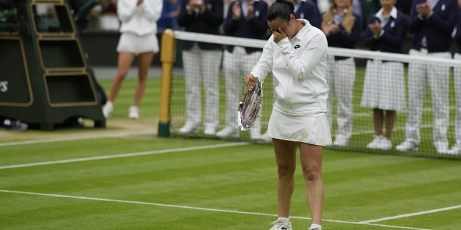 Ons Jabeurová, Wimbledon 2023, Slzy
