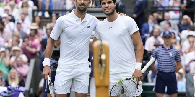 Carlos Alcaraz, Novak Djokovič, Wimbledon 2023, Finále