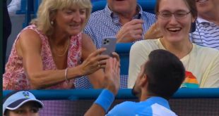Novak Djokovič rozjasal fanúšikov v Cincinnati pekným gestom.