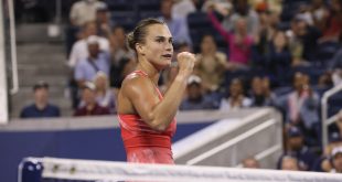 Arina Sobolenková na US Open 2023
