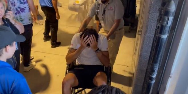 Matteo Berrettini, Invalidný vozík