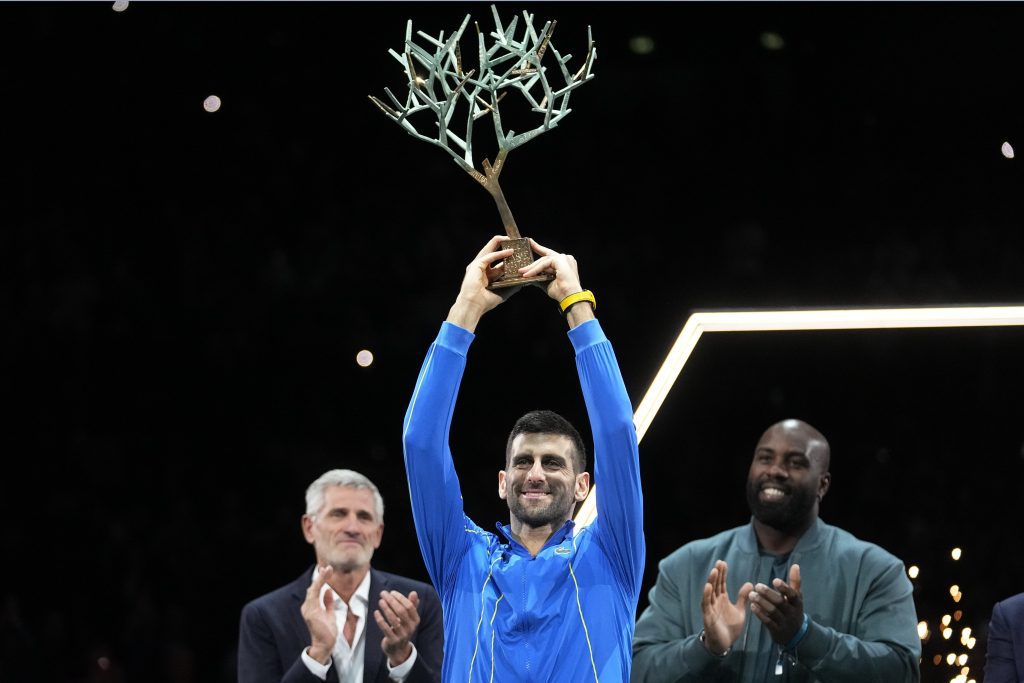 Novak Djokovič, ATP Paríž Masters, Trofej