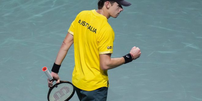 Alex de Minaur, Austrália, Davis Cup, Davisov pohár, Málaga