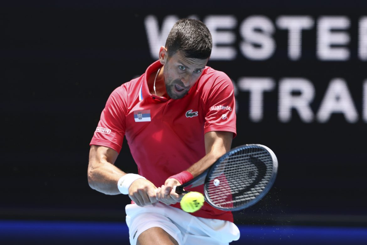 Novak Djokovič, United Cup, Srbsko