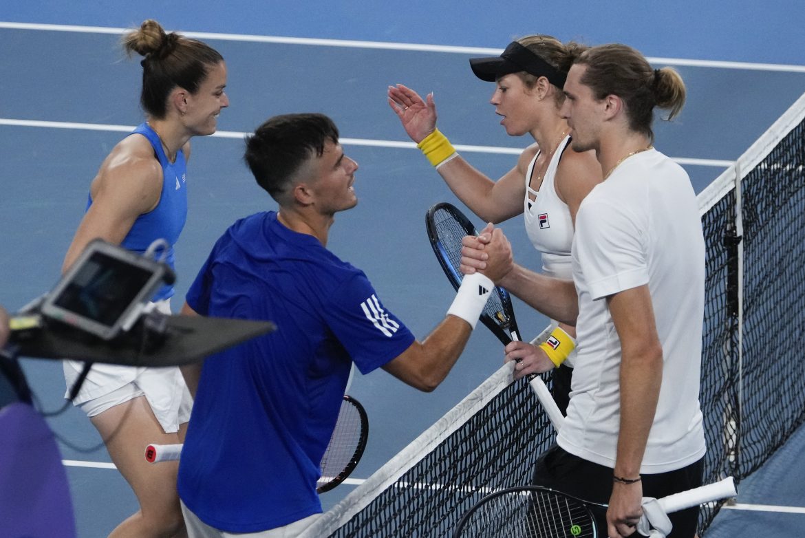 Maria Sakkariová, Pedros Tsitsipas, Laura Siegemundová, Alexander Zverev, Grécko, Nemecko, United Cup