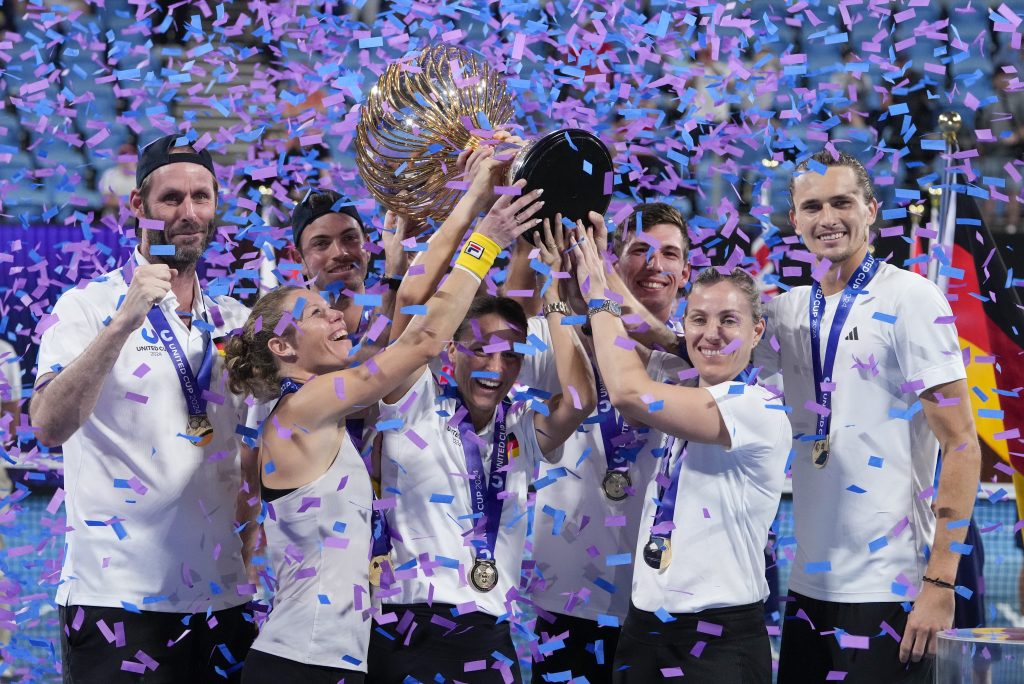 Nemecko, Trofej, Víťaz, United Cup, Alexander Zverev, Angelique Kerberová