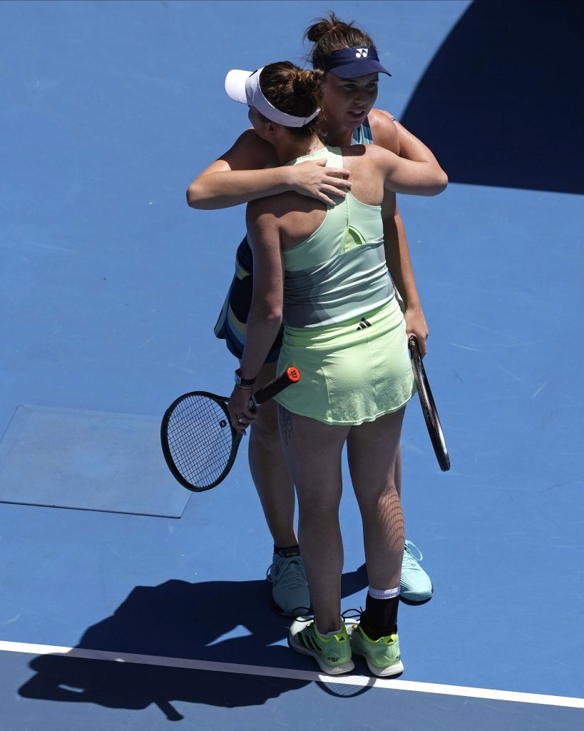 Linda Nosková, Jelina Svitolinová, Australian Open 2024