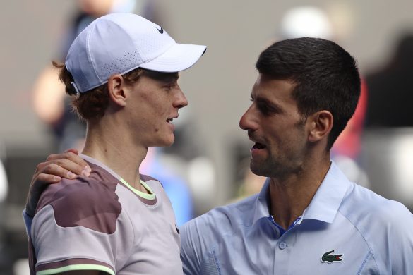 Novak Djokovič, Jannik Sinner, Melbourne, Australian Open 2024
