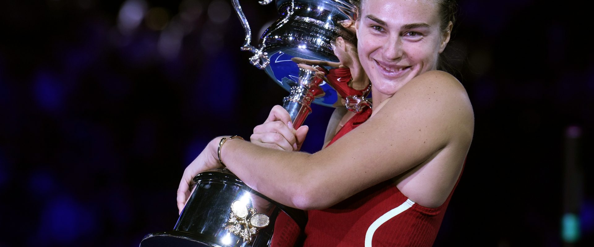 Aryna Sabalenková, Trofej, Melbourne, Australian Open 2024