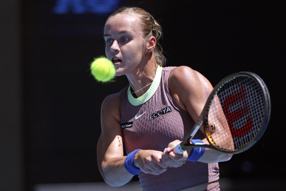 Anna Karolína Schmiedlová, Melbourne, Australian Open 2024