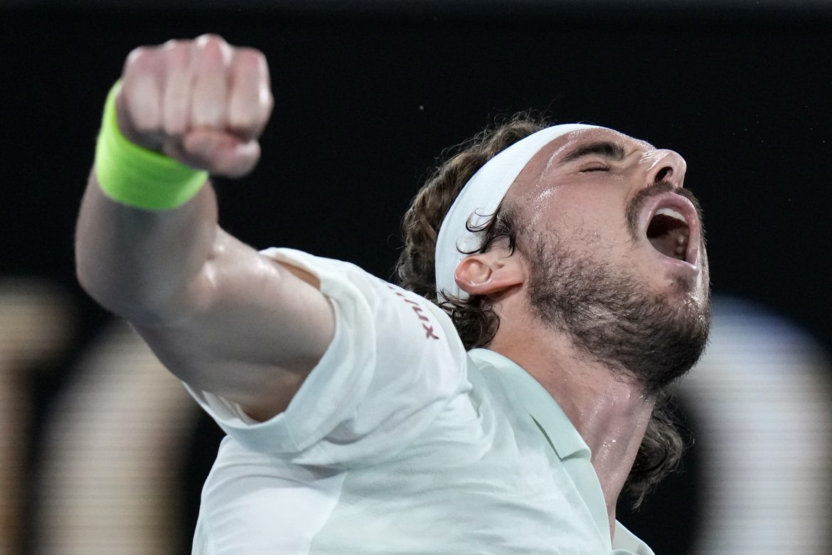 Grék Stefanos Tsitsipas