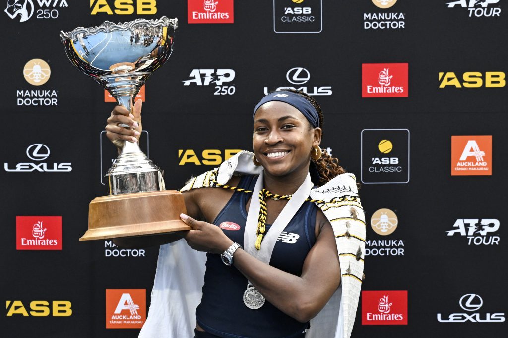 Coco Gauffová, WTA Auckland, Trofej