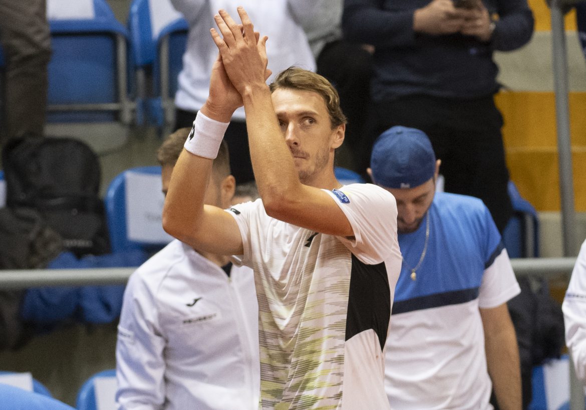 Lukáš Klein, Slovensko, Davis Cup, Davisov pohár, Srbsko