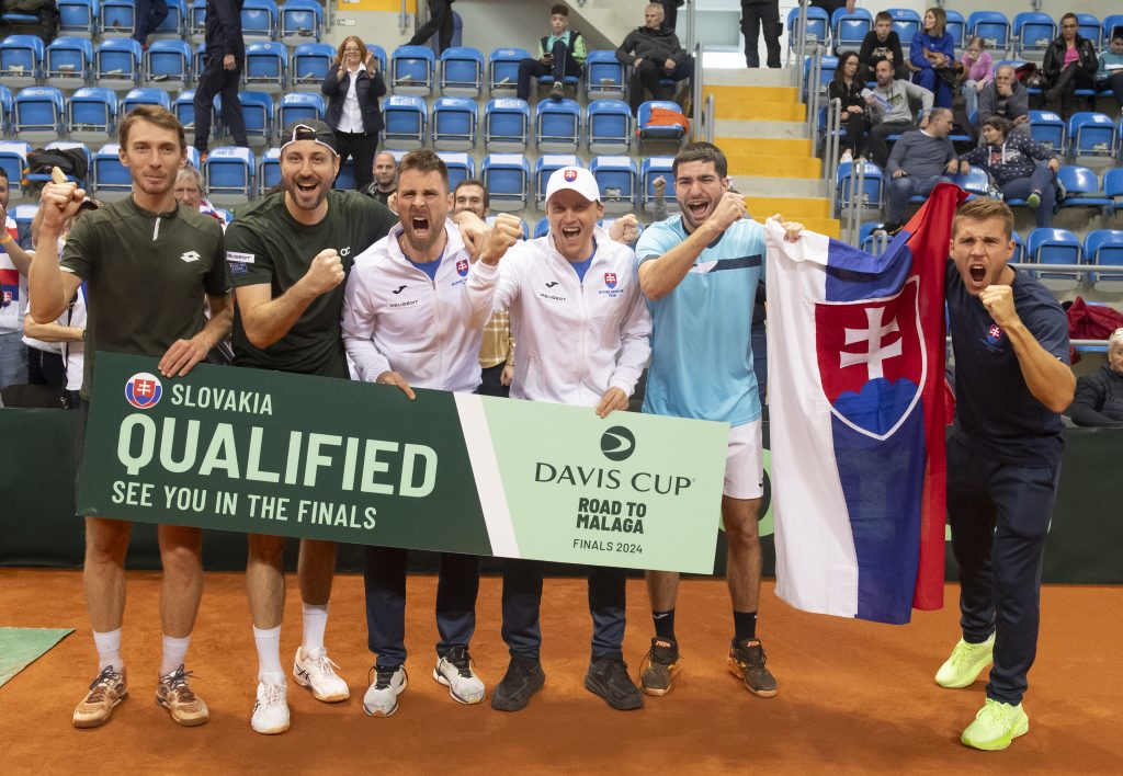 Slovensko, Davis Cup, Davisov pohár, Srbsko, Historický postup