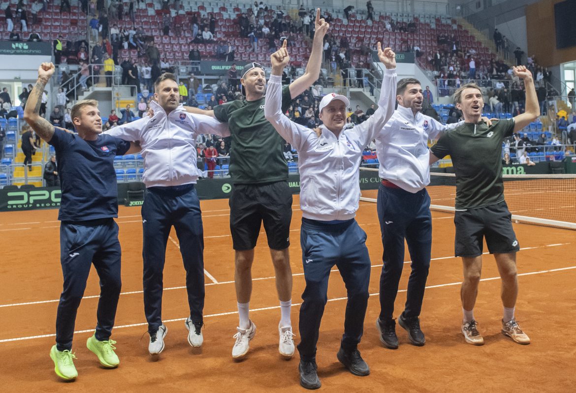 Slovensko, Davis Cup, Davisov pohár, Srbsko, Historický postup