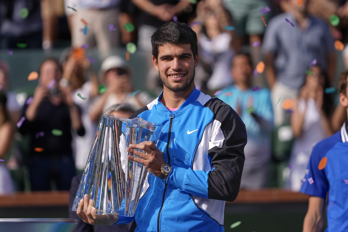 Carlos Alcaraz, Trofej, ATP Indian Wells, BNP Paribas Open