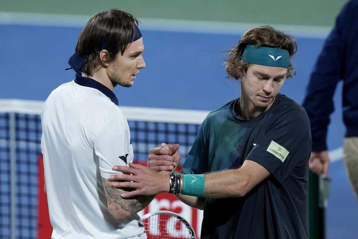 Alexander Bublik, Andrej Rubľov, ATP Dubaj