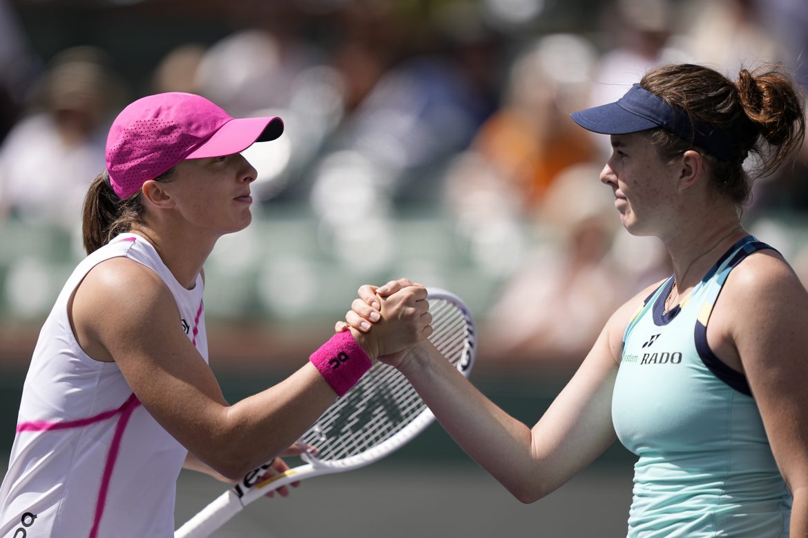 Iga Swiateková, Linda Nosková, WTA Indian Wells