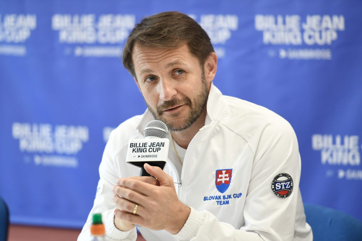 Matej Lipták, Bratislava, Pohár Billie Jean Kingovej, Slovensko