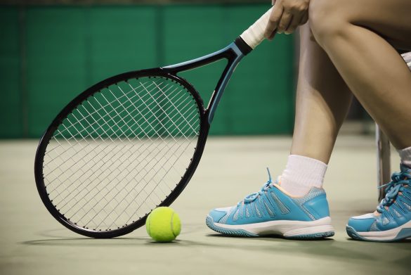 Raketa, Loptička, Tenisové botasky, Tenistka, Hráčka, Tenis