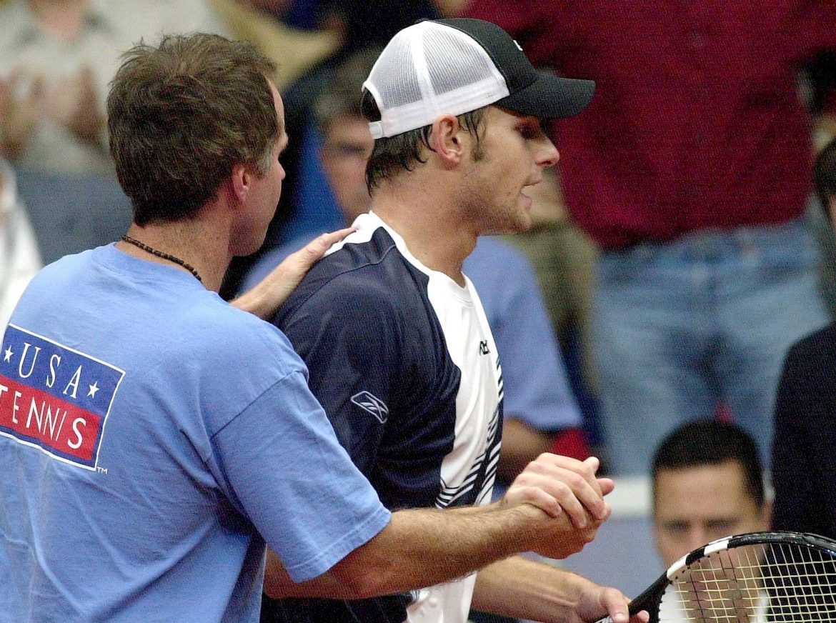 Američan Andy Roddick.