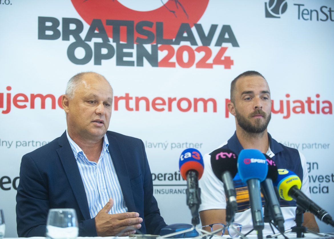 Marián Vajda, Andrej Martin, Bratislava Open 2024, Tlačovka