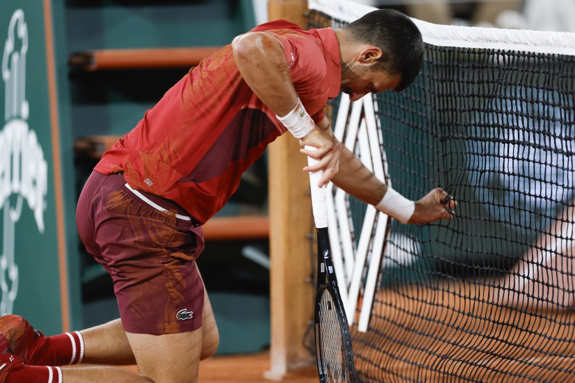 Novak Djokovič, Pád, Roland Garros 2024, Paríž