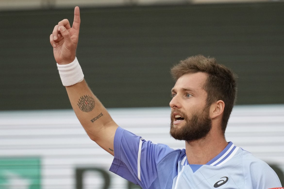 Corentin Moutet, Paríž, Roland Garros 2024