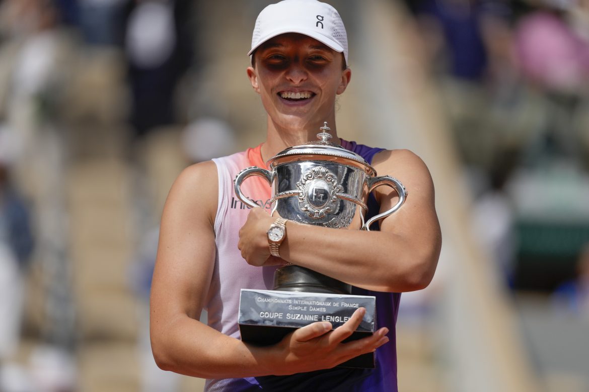 Iga Swiateková, Trofej, Paríž, Roland Garros 2024