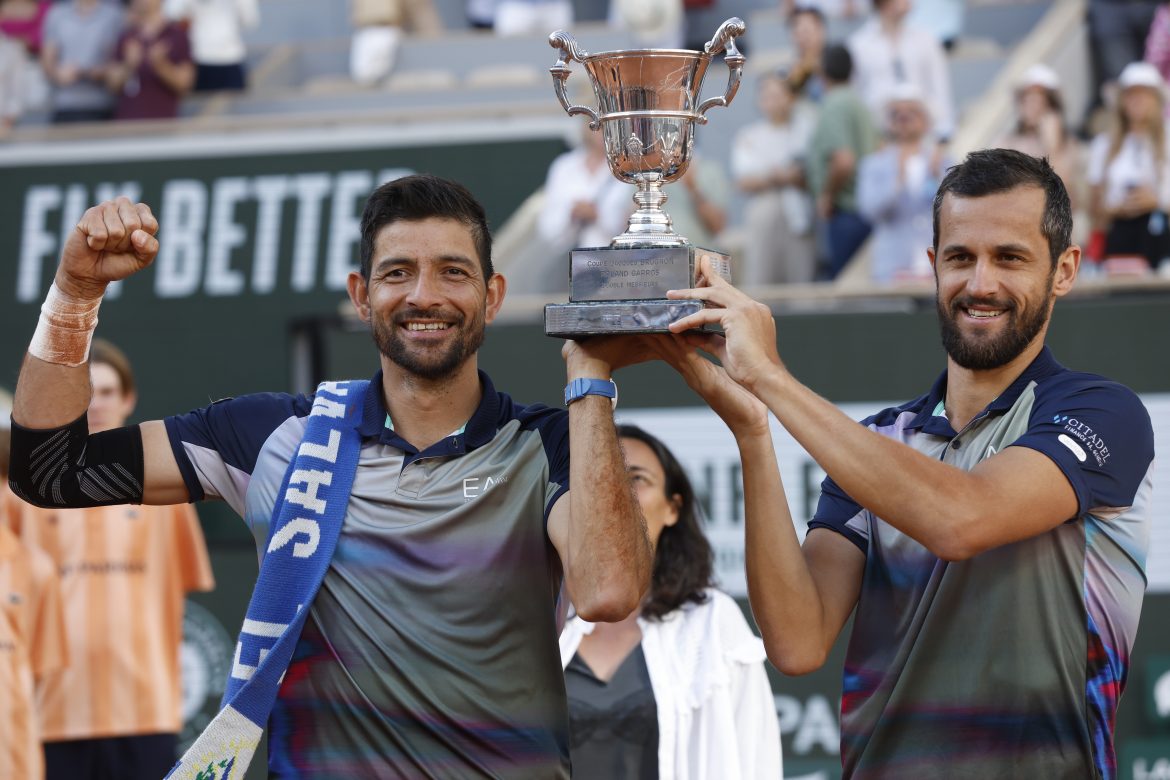 Mate Pavič, Marcel Arevalo-Gonzalez, Trofej, Roland Garros 2024, Štvorhra, Paríž