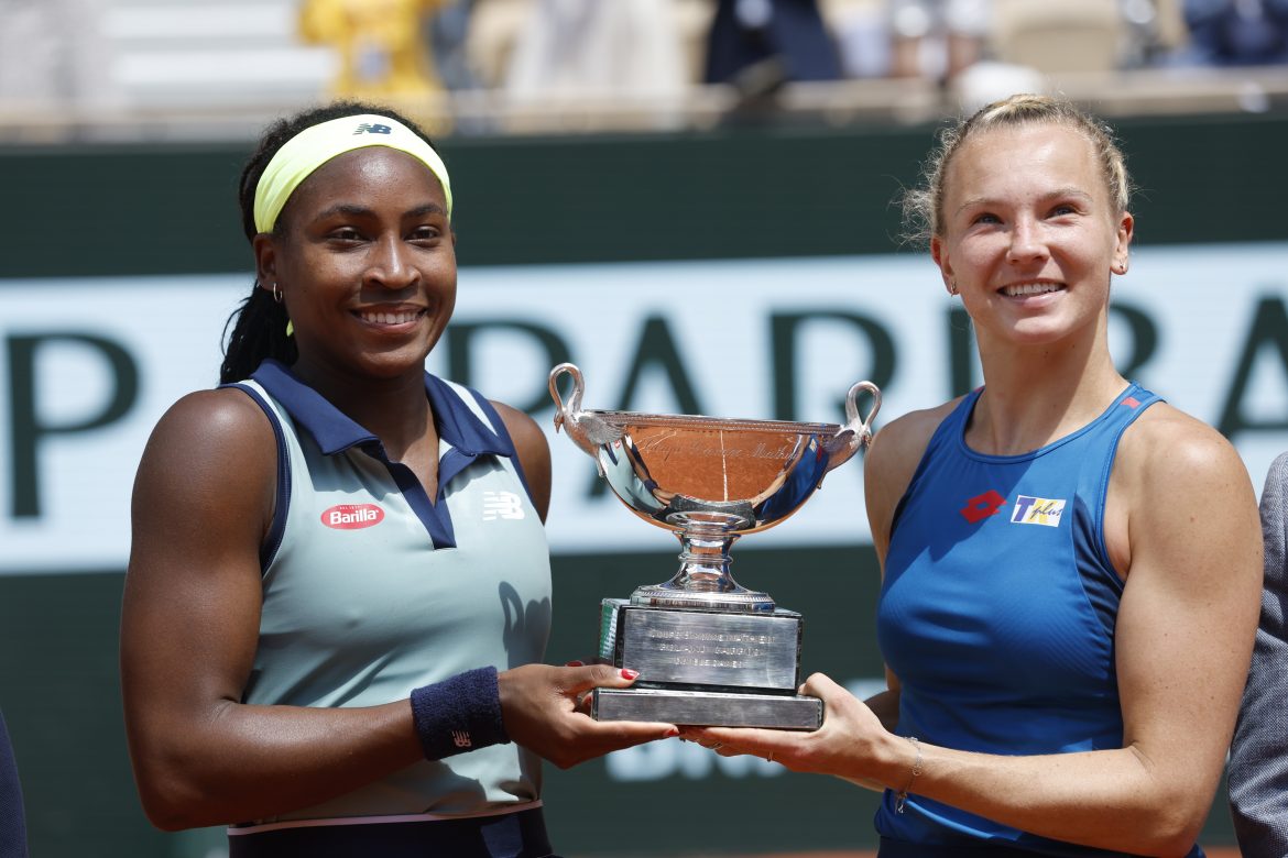 Coco Gauffová, Kateřina Siniaková, Roland Garros 2024, Štvorhra, Trofej, Paríž