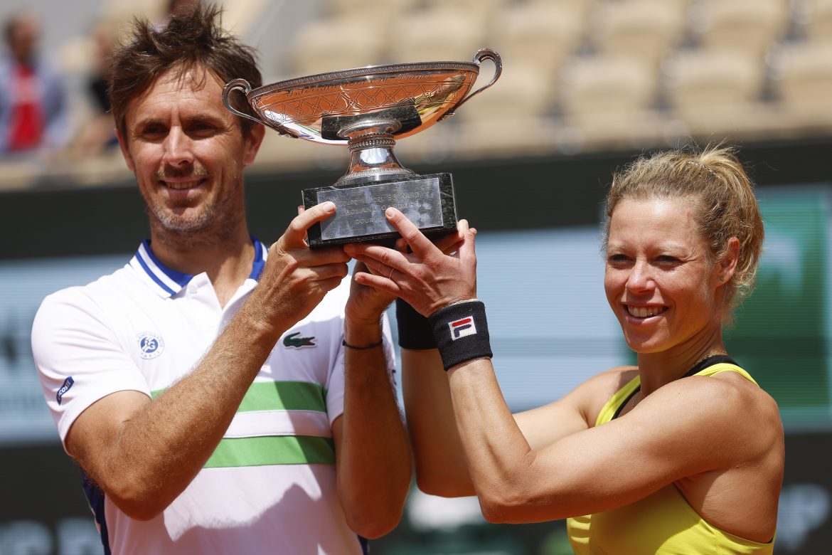 Laura Siegemundová, Edouard Roger-Vasselin, Trofej, Roland Garros 2024, Mix