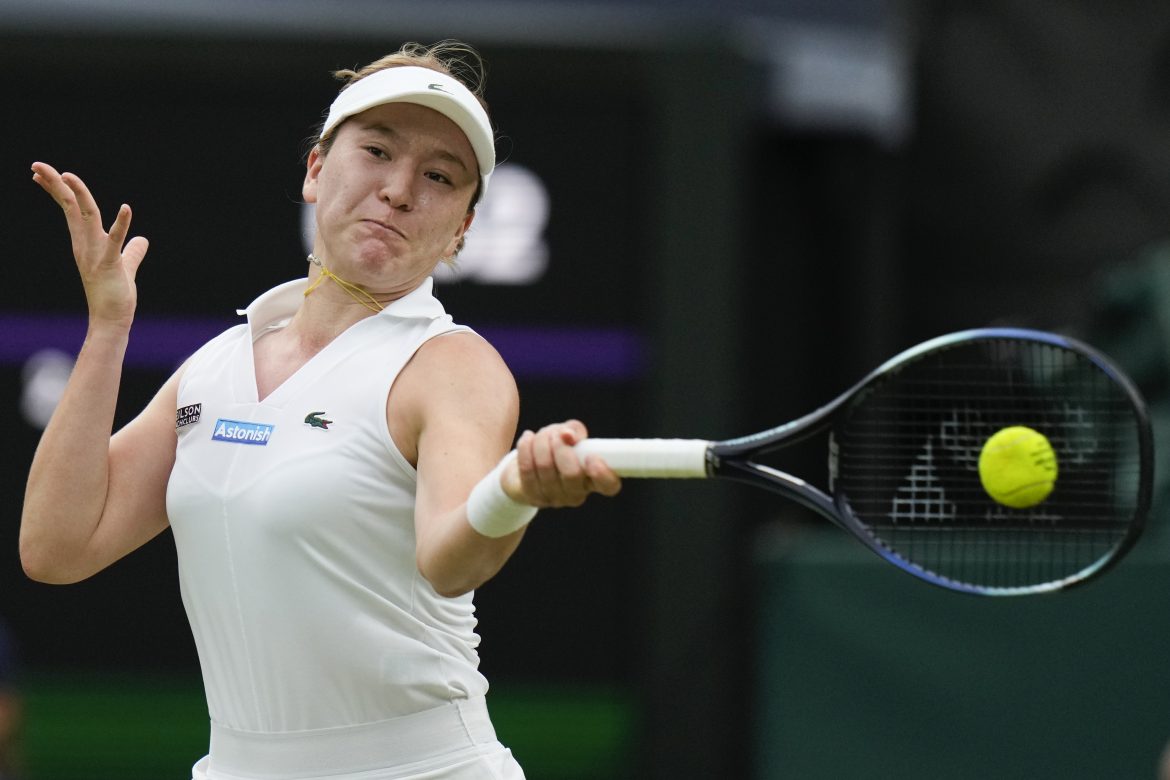 Lulu Sunová na Wimbledone 2024