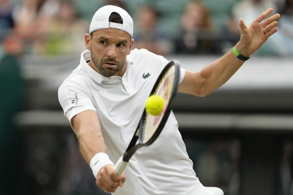 Grigor Dimitrov na Wimbledone 2024