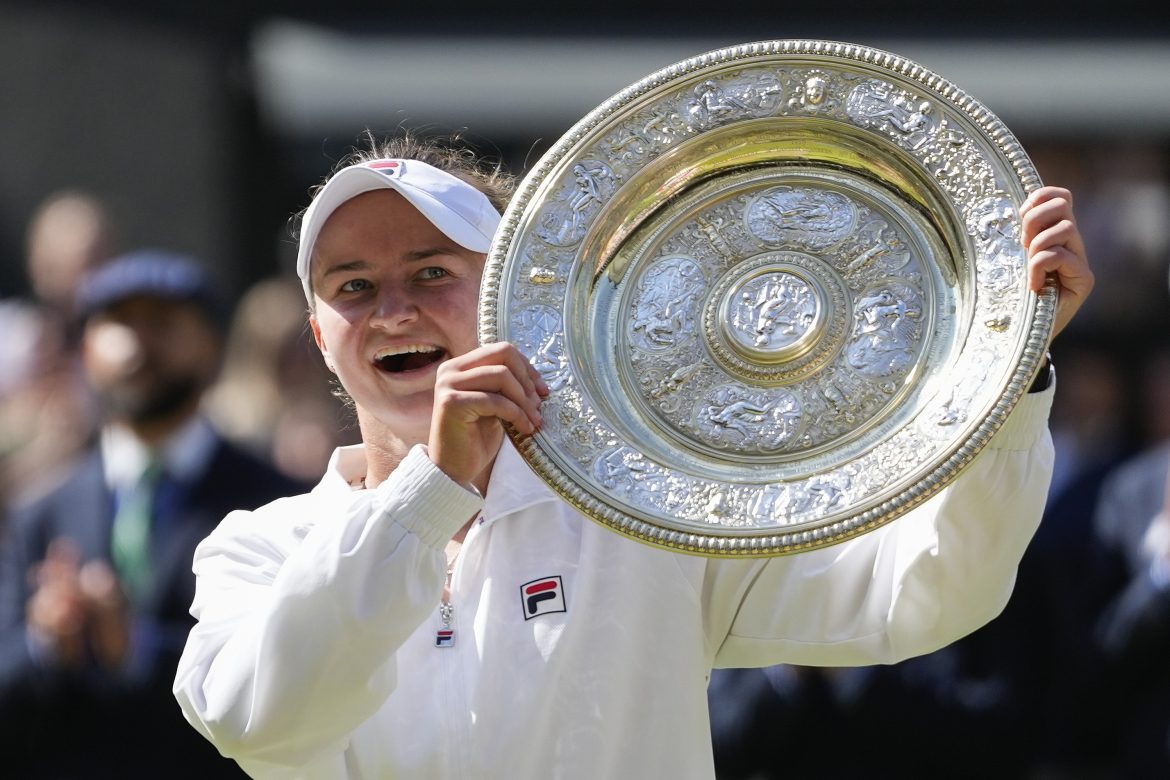Barbora Krejčíková, Wimbledon 2024, Trofej